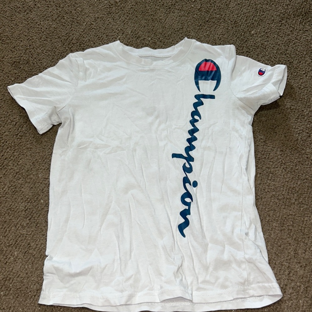 champion white t shirt